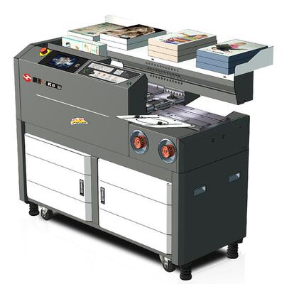 K3全智能A4自动无线胶装机重型胶装机标书装订机胶包机包本机