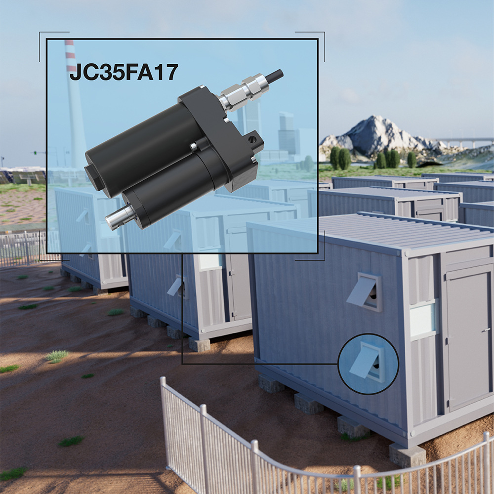 捷昌防爆型电动推杆储能行业安全解决方案防爆线性驱动器