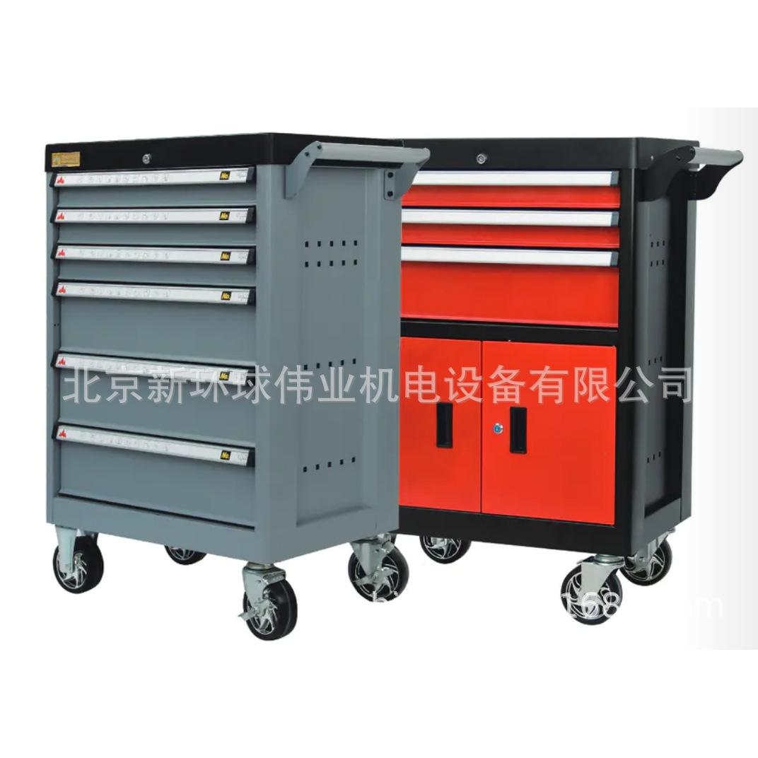 汽修车工具车阻尼滑轨手推车JS-3001-3004/6002-6007