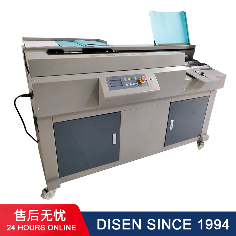 60M-A3热熔胶装机自动无线装订机hot melt glue binding machine