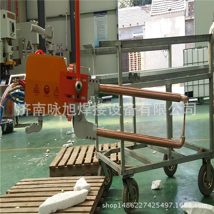 厂家定制DN2系列角钢法兰风管边角通风管道镀锌包装箱点焊机