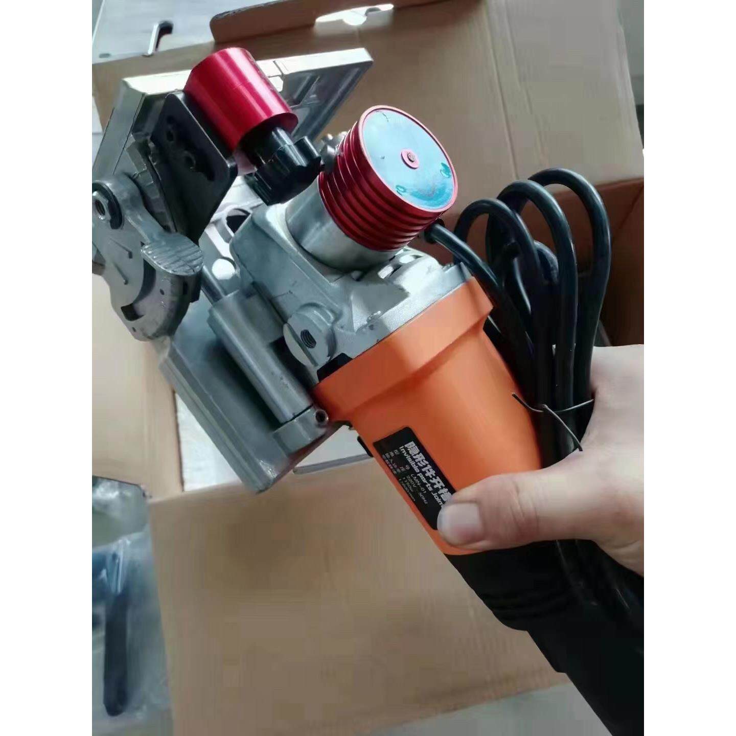 手提拉米诺木工开槽机45度开榫家俱衣整体橱柜打孔多功能隐形件开