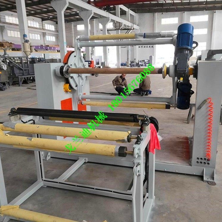 机械PVC PP PE塑料片材全自动双工位绕卷机高效节能