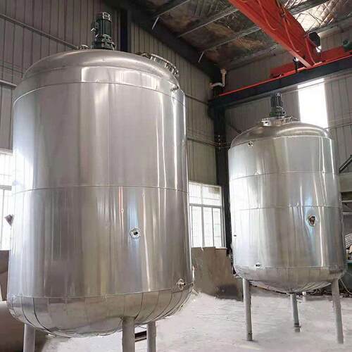 不锈钢搅拌罐带称重模块电动液体涂料电加热搅拌机商用高速反应釜