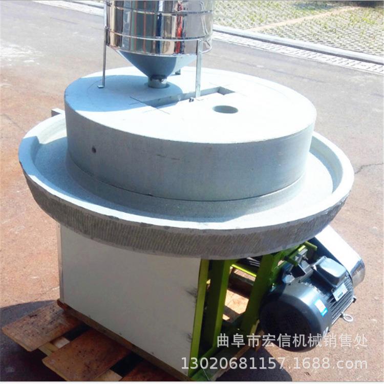 热门款石磨芝麻酱机 大尺寸石磨机 粗细可控制杂粮石磨面粉机