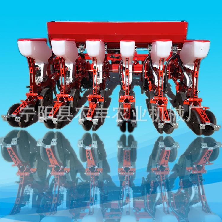 气吸式播种机免耕玉米施肥精量播种机新款悬浮大豆油葵高粱精播机