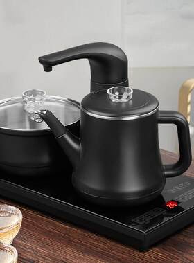 茶皇子全自动上水电热烧水壶泡茶专用抽水功夫茶台一体茶道快煮壶