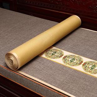 新中式红木沙发坐垫套罩罗汉床盖布防滑实木沙发垫盖巾沙发巾定制