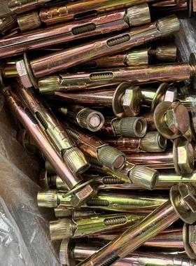 国标外六角地板加长套管壁虎拉爆正国标足长膨胀螺丝M6/M8/M10/M