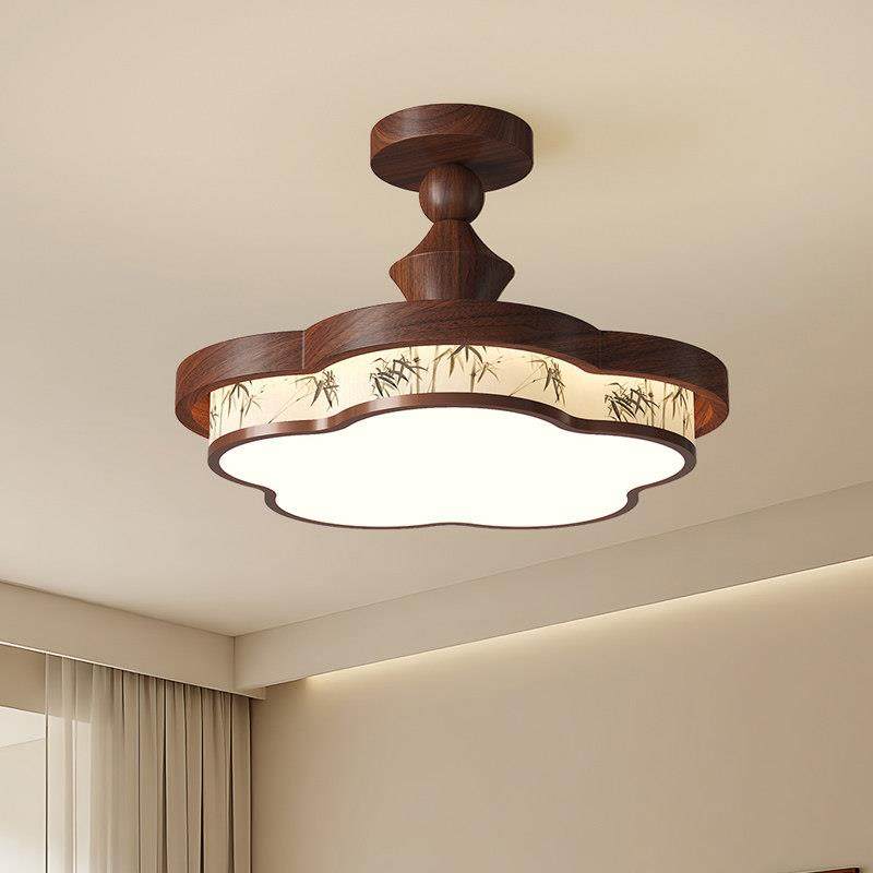 宋代美学卧室吸顶灯新中式高级感客厅餐厅书房实木布艺护眼吊灯,家装灯饰光源,餐厅/卧室/书房吸顶灯,淘宝优惠券,粉丝福利购,淘宝优惠卷