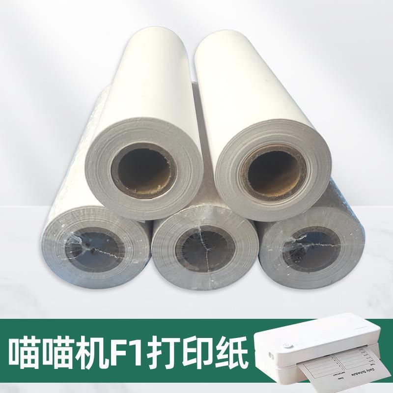 喵喵机打印纸A4热敏纸210*60F1学生作业帮十年长效试卷纸a4S2错题