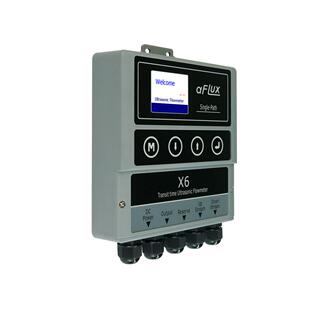 超声波流量计壁挂外夹式管夹夹钳分体式水液体无需破管在线安装