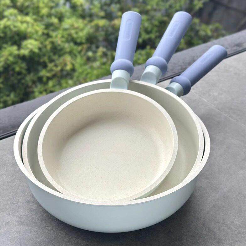 品牌煎锅 源100+ 清仓仅42元 麦饭石不粘煎锅平底锅20/24/26/28cm