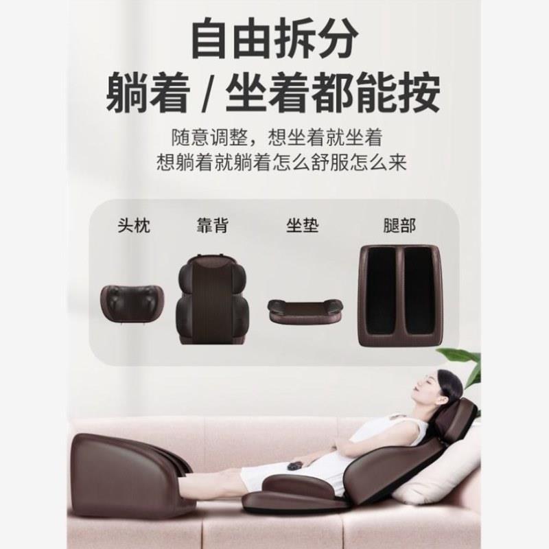 热卖颈椎自动按摩器背部腰部多功能中老年揉捏热敷靠垫电动按摩仪