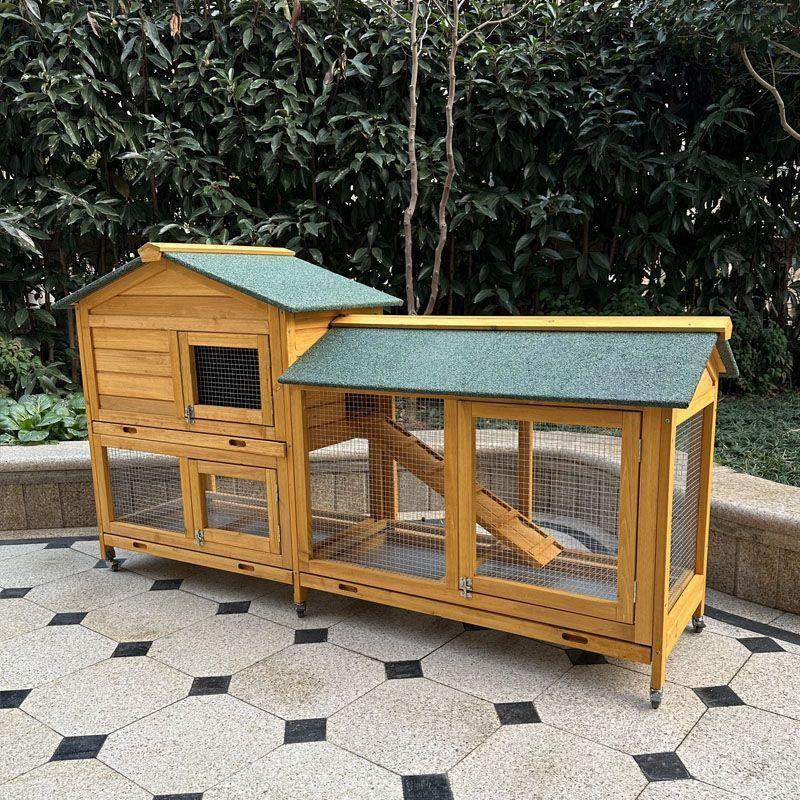 户外兔笼家用防雨双层豪华兔子别墅养鸡笼幼儿园宠物笼猫鸽笼其他,宠物/宠物食品及用品,玩具/造景装饰,淘宝优惠券,粉丝福利购,淘宝优惠卷