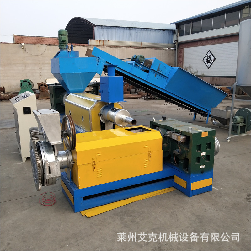 塑料造粒机 废塑料PEPPABS颗粒机 大棚膜编织袋颗粒机9成新造粒机