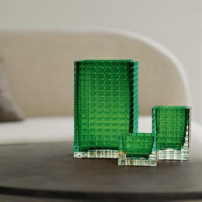 丹麦进口Louise Roe城市之光花瓶烛台玻璃装饰摆件北欧风花器家居