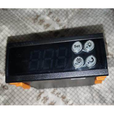 冷柜冷库风幕柜电脑精创温控器ECS-180B三路输出压机化霜故障提示