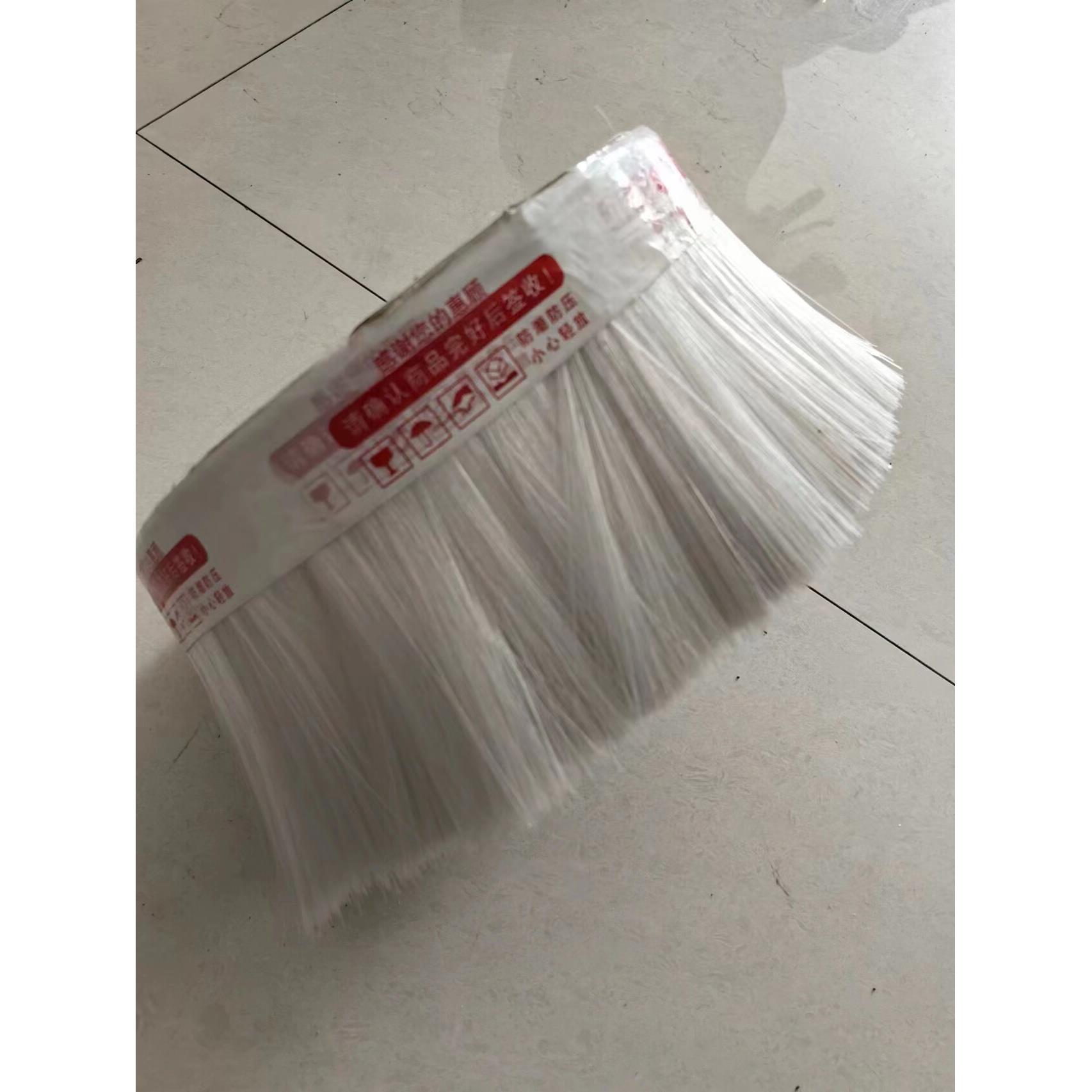 木工雕刻机吸尘罩毛刷条胶粘帆布条刷工业防尘罩密封刷挡水防飞溅