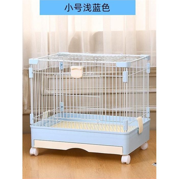 荷兰猪活物笼子雷森兔笼自动清粪兔子笼家用特大豪华兔笼别墅窝兔