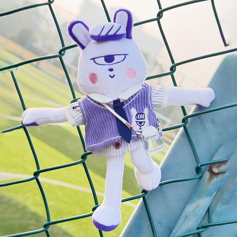南波小兔的衣橱第二期小兔学院装20cm棉花娃O娃少爷衣服diy娃衣