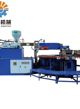 TG-W108-LT自动旋转成型聚氨酯PU塑料轮子注塑机