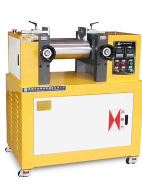 XH-401AE-120电加热镀铬辊混合PP改性料分散开炼炼胶机