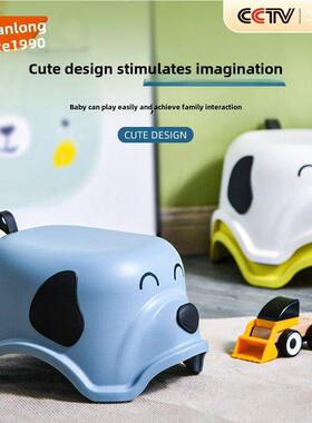 西天龙D-2116儿童凳低凳凳凳幼儿园防滑凳卫生间凳卡通加厚脚凳