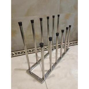 加厚不锈钢靴子收纳层架防锈防水阳台食品冷藏屠宰厂晾水鞋架雨鞋