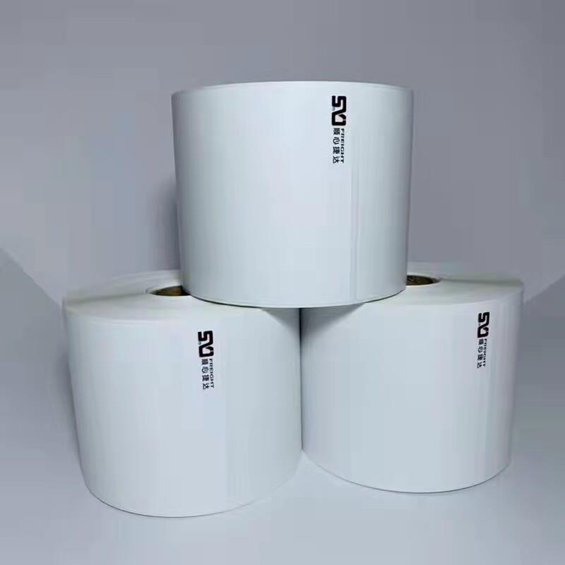 顺心捷达标签物流快运热敏纸影印纸空白子单500张顺心700张卷都有
