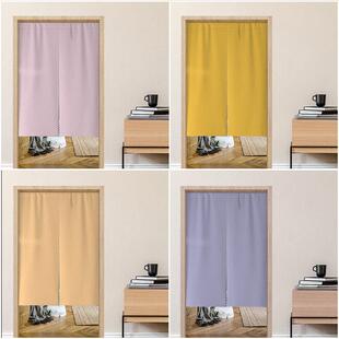 可定制纯色门帘,浴室隔断帘,卫生间帘,商业阻隔网红半帘定制