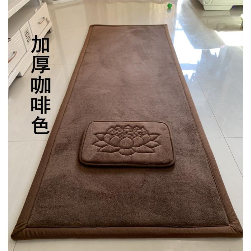 加厚顺滑长头垫拜垫大头家用跪垫加厚防滑定制运动健身瑜伽垫