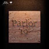 有招派天然洞石门牌红洞石白洞石招牌公司工作室定制别墅门牌