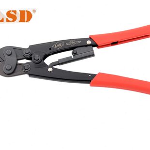 力斯达工具 LS-2（1.25-2.5mm2）棘轮式裸端子压接钳压线钳