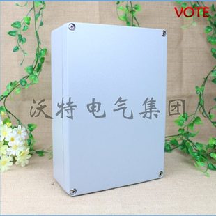 控制箱接线盒电源盒按钮盒 80户外金属铝盒 铸铝防水盒265 185