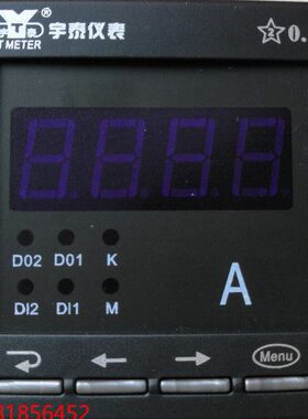 数显智能单相交流电流表YT194I-AV1 5A YT1941 -AX1 AD1 72x72