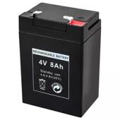 4v8ah蓄电池电子称电瓶替4v6ah4v75ah手电筒4v4ah电子蓄电电池