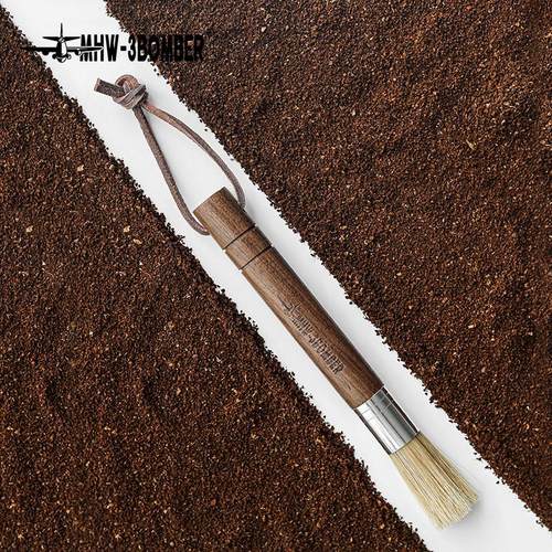 MHW-3BOMBER轰炸机咖啡毛刷 磨豆机清洁毛刷 铝合金清洁刷PET刷头