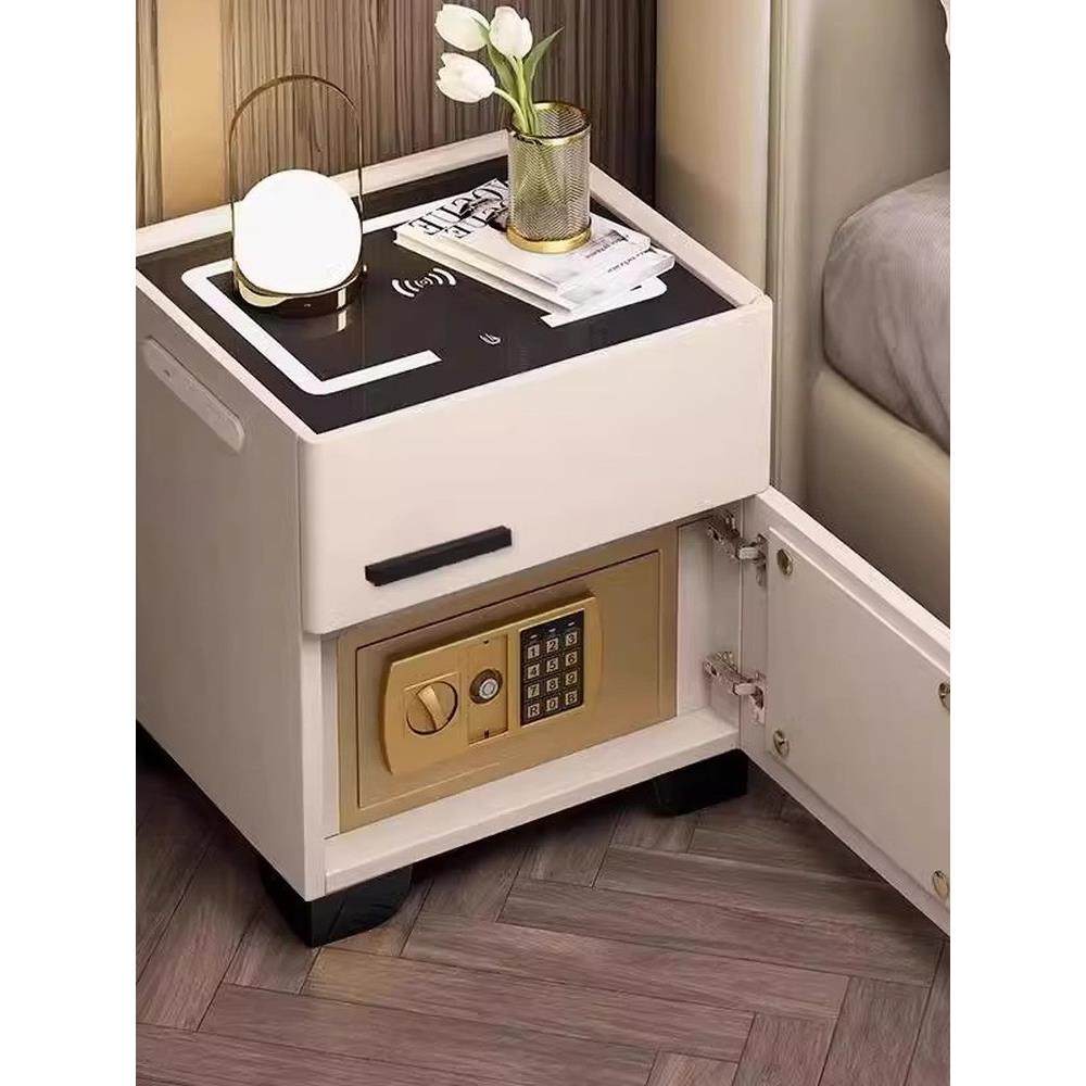 德国智能床头柜收纳柜保险箱一体轻奢高级简约现代家用卧室收纳柜,住宅家具,床头柜,淘宝优惠券,粉丝福利购,淘宝优惠卷