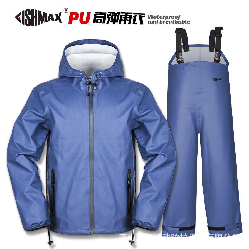 出口雨衣雨裤套装男女士加厚防水全身机车钓鱼服装两件式外送防水