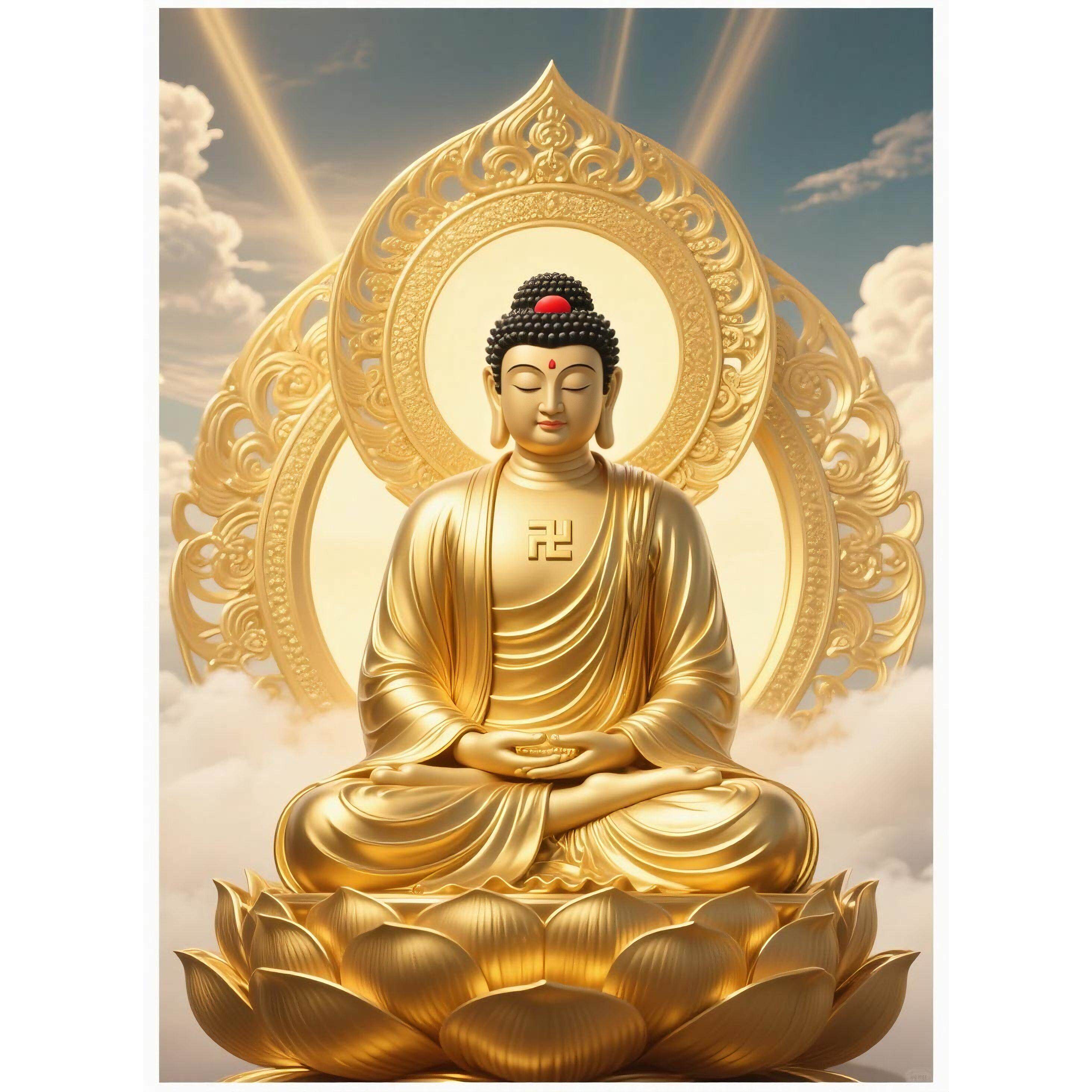 带框钻石画满钻方钻手工贴钻绣客厅玄关神龛竖版新款佛像大日如来