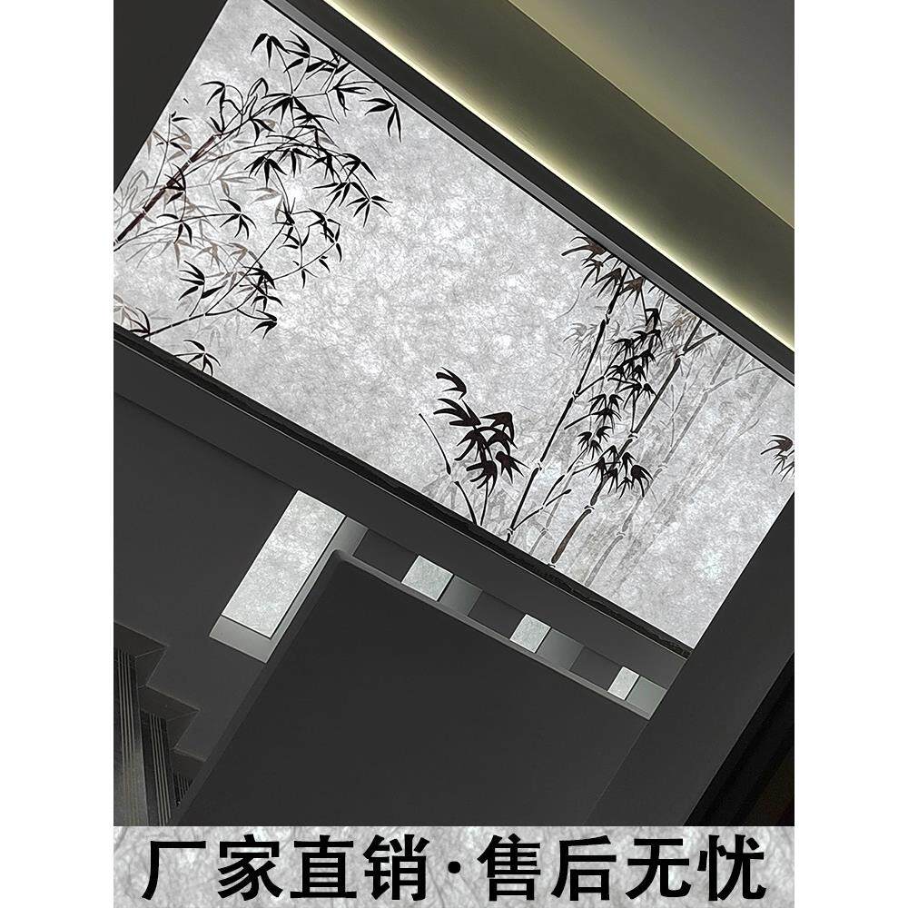 杜邦纸灯箱广告牌背景墙吊顶材料 软膜天花型材挂墙式led灯膜定制