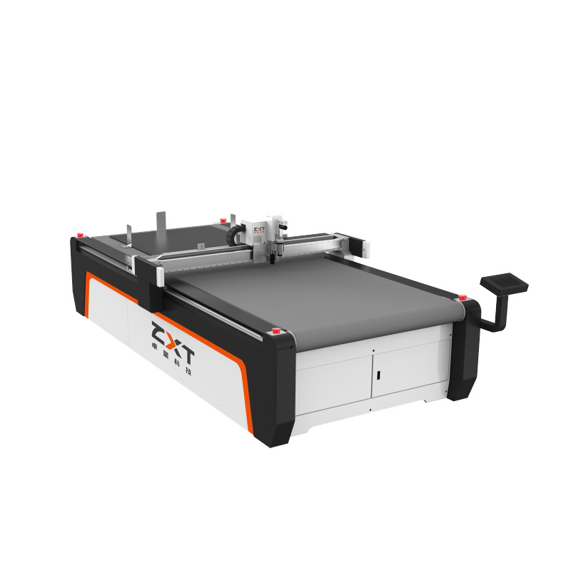 vibrating knife leather cutter shoe material cutting machine