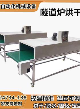 耐高温小型隧道炉烘干 干线 线输送机工业烤箱五金配件网版印刷烘