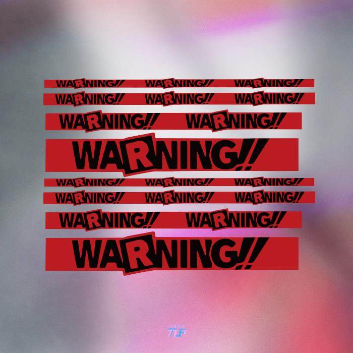 TLP反光车贴 P5女神异闻录遇敌围攻警示warning警戒线 线笔记本贴