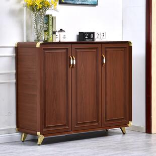 简约全铝合金鞋柜家用门口户外防水防晒室外大容量楼道定制收纳柜