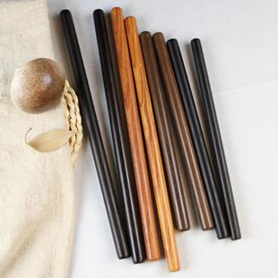 红木擀面 面棍紫光檀紫檀实木小笼包擀皮双杖擀面 面棍细长棍家用