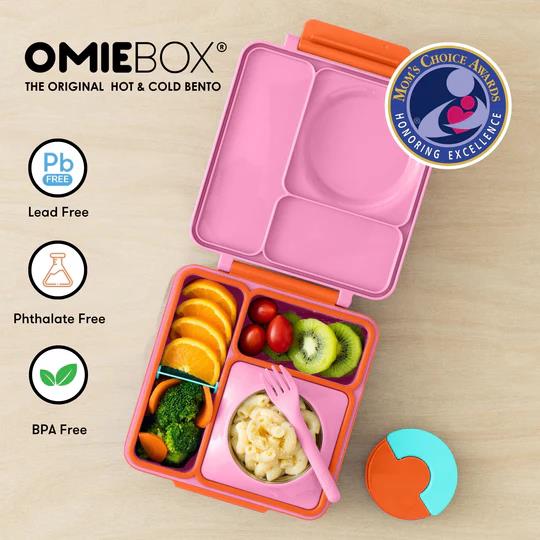 美国OmieBox宝宝餐盒儿童保温饭盒便携防漏便当盒手提餐具 V2
