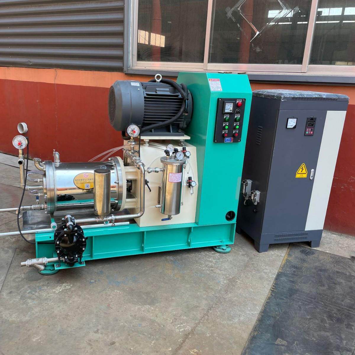 大型工卧L/M式磨砂式研机定制防爆型卧砂磨机化浆料精细磨机设备