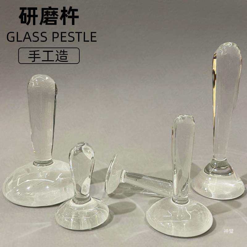 坦培拉矿物颜料画材杵水晶玻璃天然美迪油画色粉麦克颜料研磨水彩